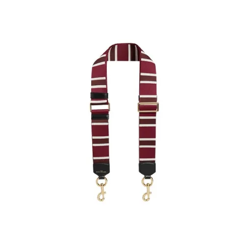 MARC JACOBS Fabric Shoulder Strap Bag Straps Women's Red & White