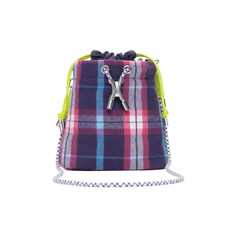 LiNing Cotton Fabric Shoulder Bag Crossbody Bag Regular Unisex Purple-1