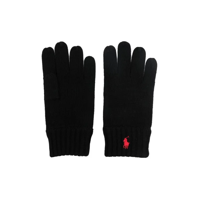 Polo Ralph Lauren Knit Gloves Kids' Black-0
