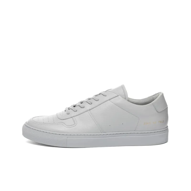 COMMON PROJECTS Bball Low Bumpy Low-Top Stylish Skateboarding Shoes Men's Gray-0