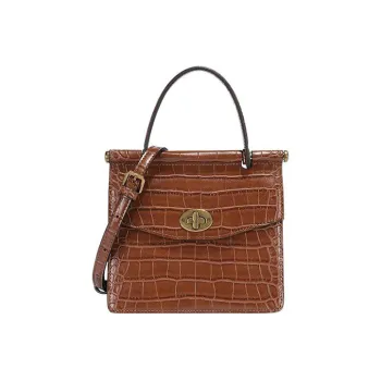 BCBGENERATION PU Small Square Bag Shoulder Bag Crossbody Bag Handbag Small Size Women's Brown/Black