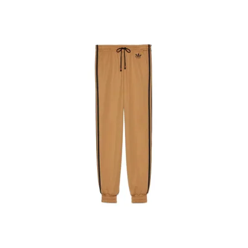 Adidas X GUCCI Knitted Sweatpants Women's Khaki