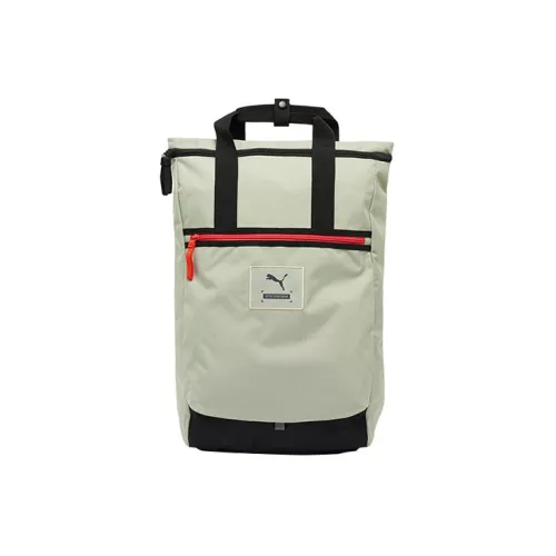 PUMA Fabric Handheld Backpack Regular Unisex Gray Green