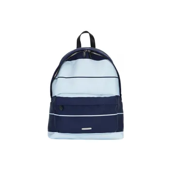 Givenchy Canvas With Leather Trim Backpack Men's Blue