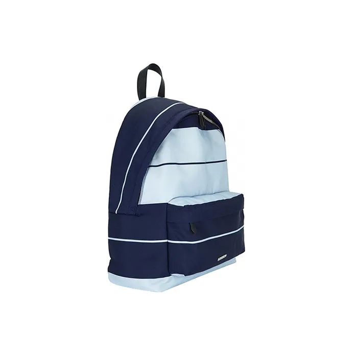 Givenchy Canvas With Leather Trim Backpack Men's Blue-1