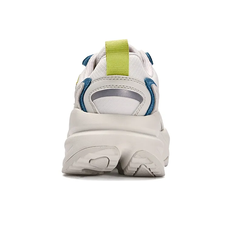 PONY NS501 Durable Breathable Low-Top Casual Shoes Unisex White Sky Blue-3