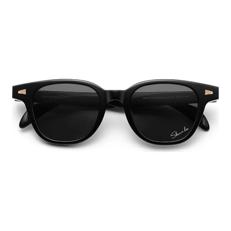 SHAWN LEE Plate Frame Square Sunglasses Unisex-2