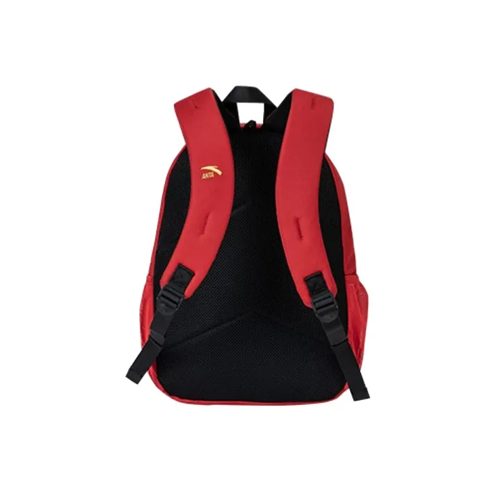 Anta Life Collection 600D*600D78T/PU Double Coated Backpack Regular Unisex Red-2