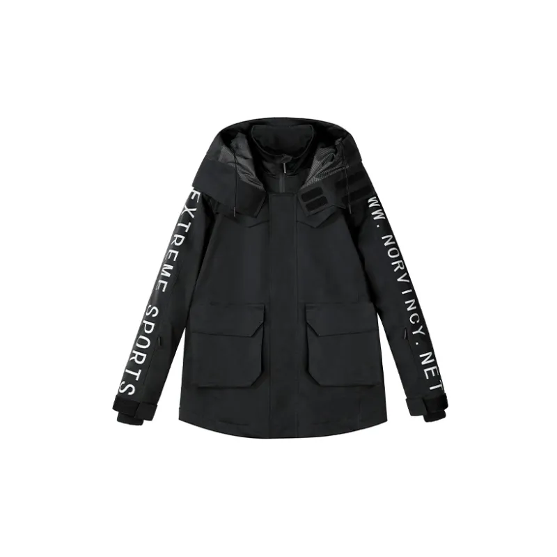 NORVINCY Outdoor Windproof Trendy Sports Cycling Biker Jacket Unisex-3
