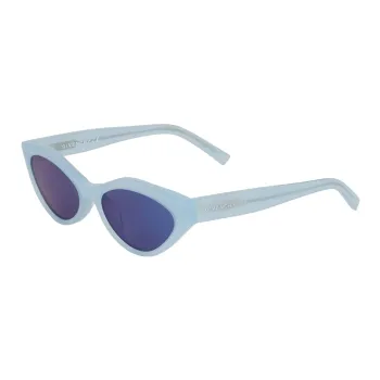 GIVENCHY Plate Frame Cat Eye Sunglasses Unisex Blue