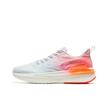 Erke Elite Low Top Running Shoes Men's White Orange