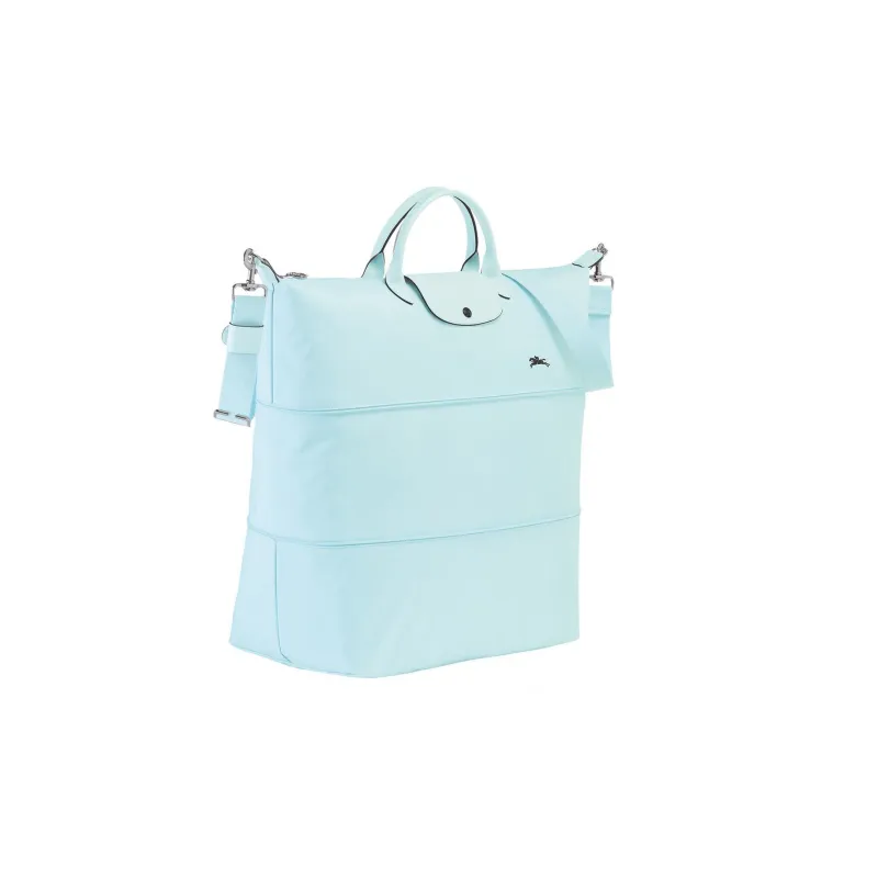 LONGCHAMP Le Pliage Canvas Travel Bag Portable Crossbody Bag Shoulder Bag Women's Sky Blue-1