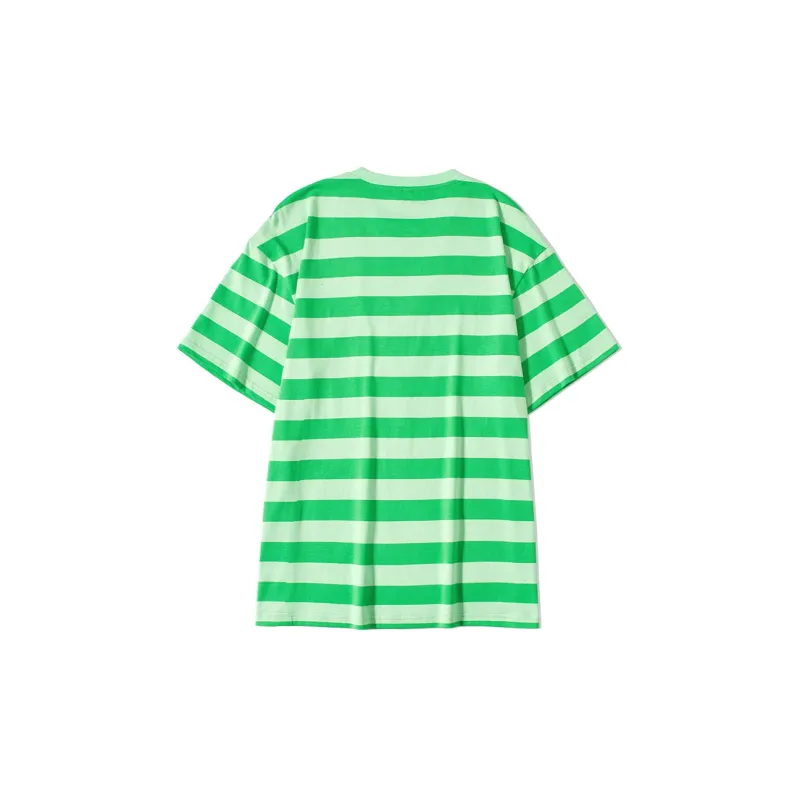 EPTISON WOMAN Striped Cotton T shirt-3