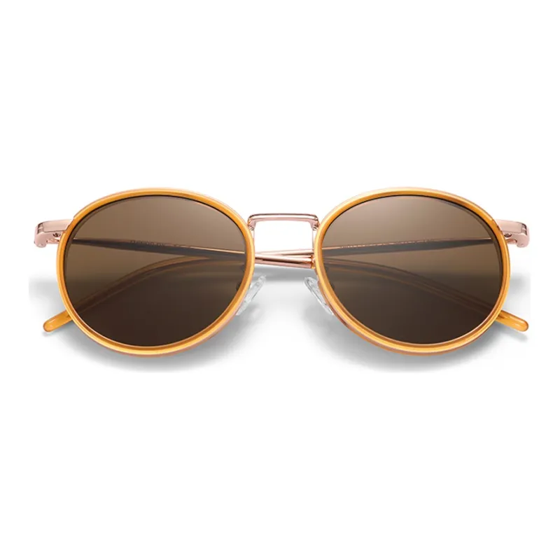 SHAWN LEE Plate Frame Round Sunglasses Unisex-3