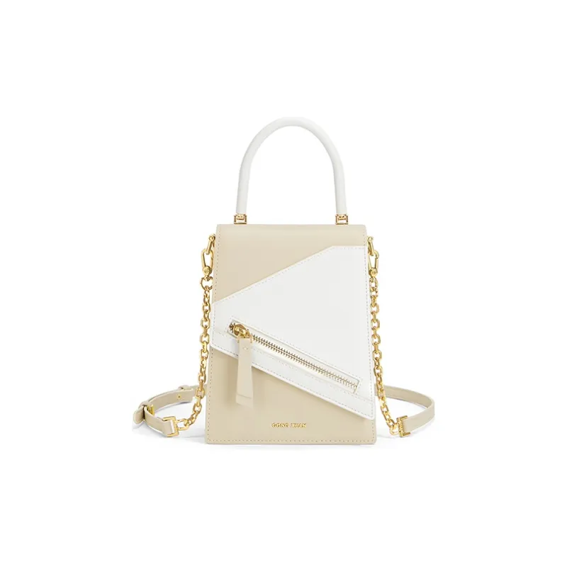Gong Xuan Cow Leather Shoulder Bag, Crossbody Bag, Handbag Trumpets Women's-1