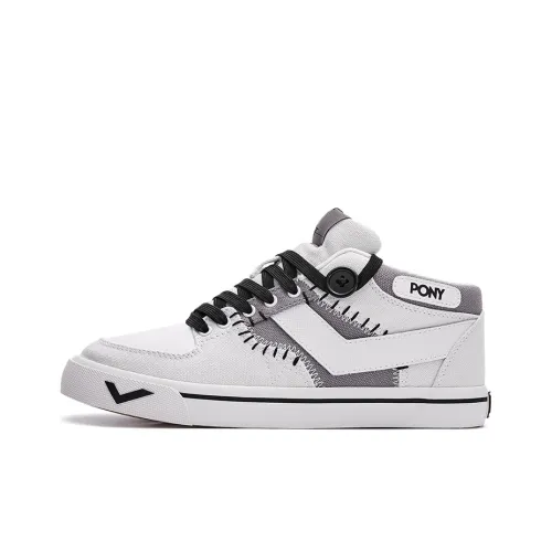 PONY Atop Breathable Low-Top Skateboard Shoes Women's Gray