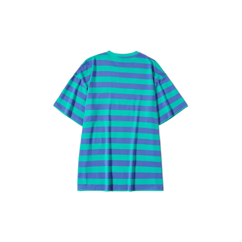EPTISON WOMAN Striped Cotton T shirt-1