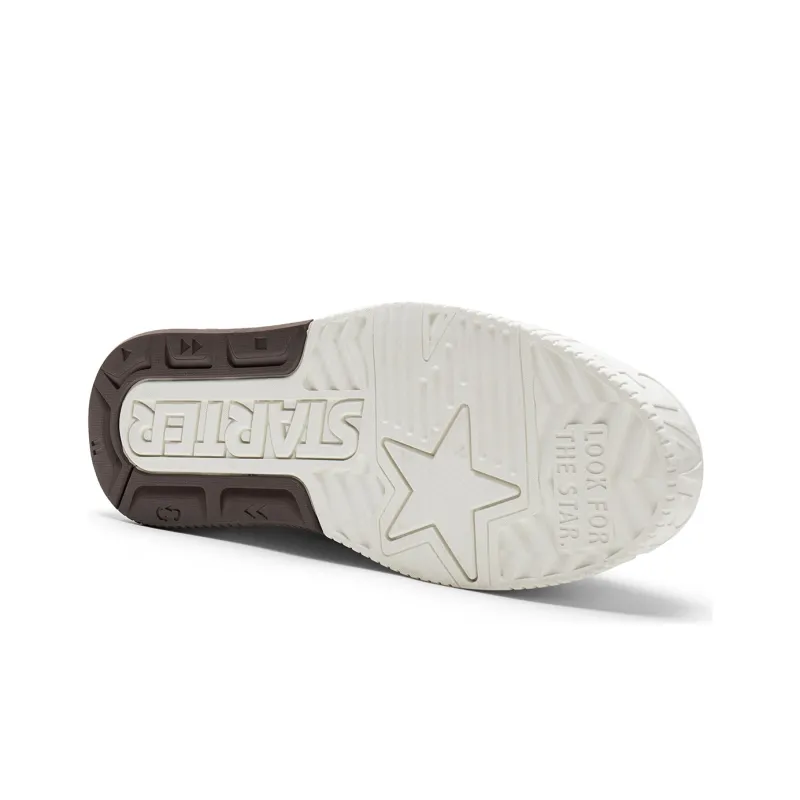 STARTER Vol Series Skateboard Shoes Women's Low Top White/Brown-5