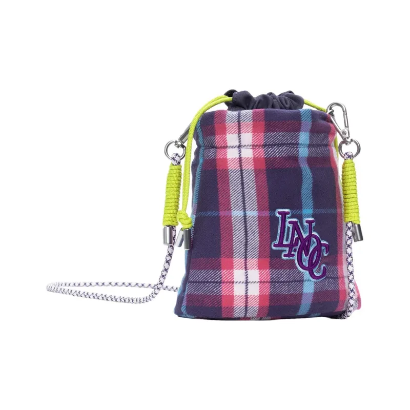LiNing Cotton Fabric Shoulder Bag Crossbody Bag Regular Unisex Purple-2
