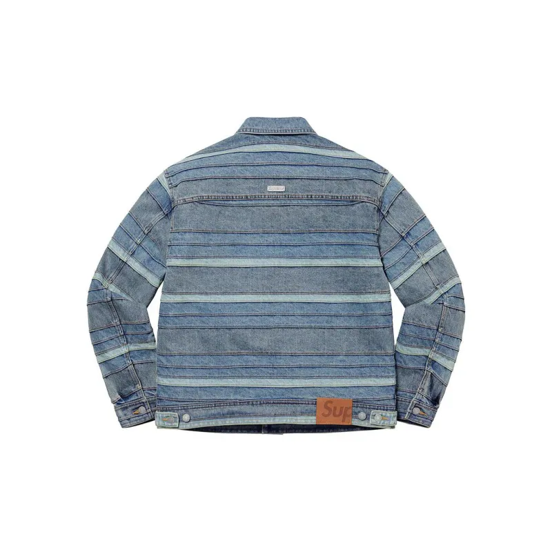 Supreme Layered Denim Trucker Jacket-1
