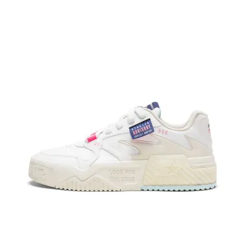 STARTER VOL Sound Wave Collection Slip Resistant Water Resistant Skateboard Shoes Women's White