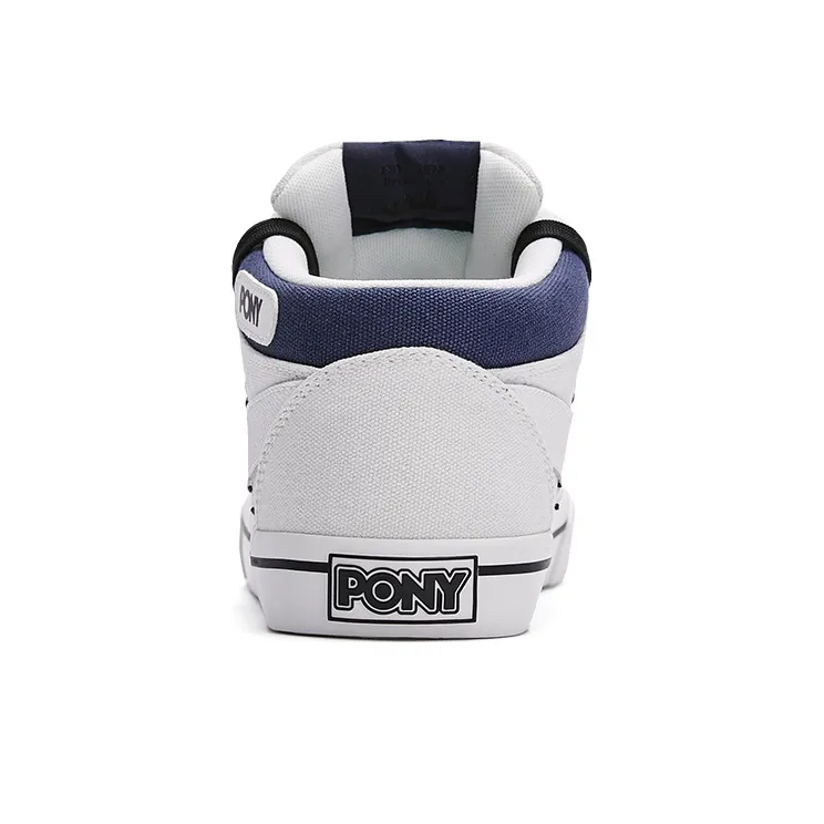 PONY Atop Breathable Low Top Skateboard Shoes Men's Navy Blue-3