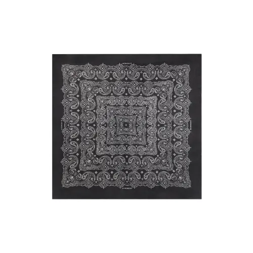 Givenchy Silk Scarves Unisex Black