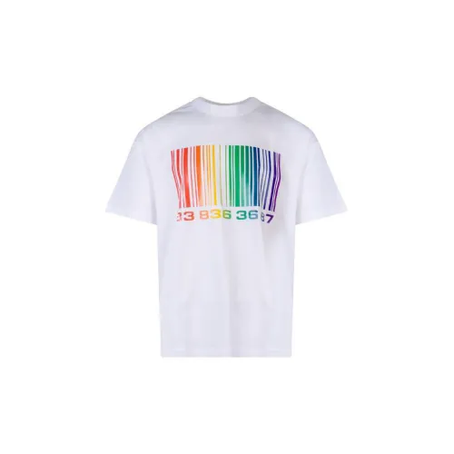 VTMNTS Barcode print Crew neck T shirt