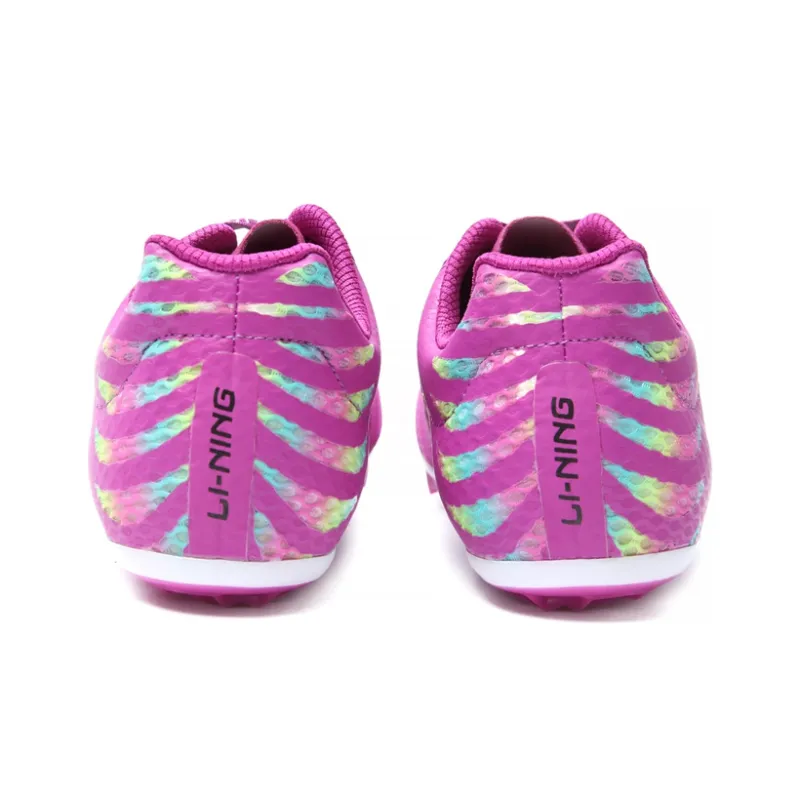 LiNing Anti Slip And Wear Resistant Breathable Low Top Running Shoes Unisex Purple-3