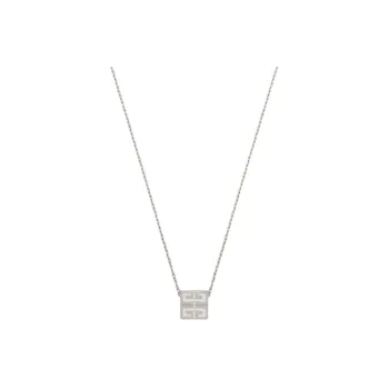 Givenchy Brass Necklaces Unisex Silver