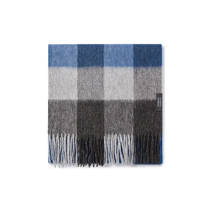 MOERCIAN 100 Sheep Wool Knit Scarves Unisex-2