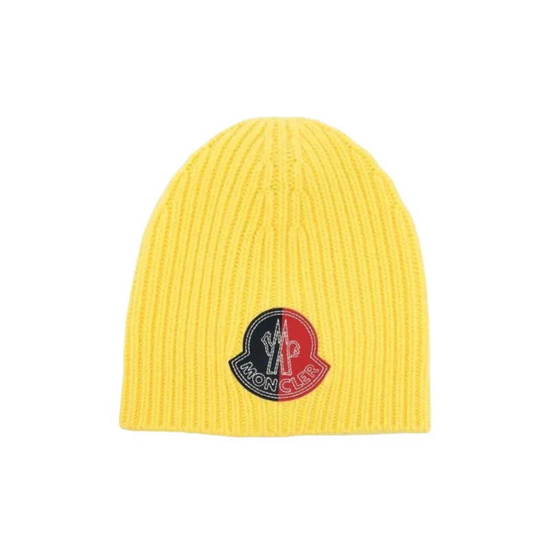 Moncler Beanies Men Yellow-0