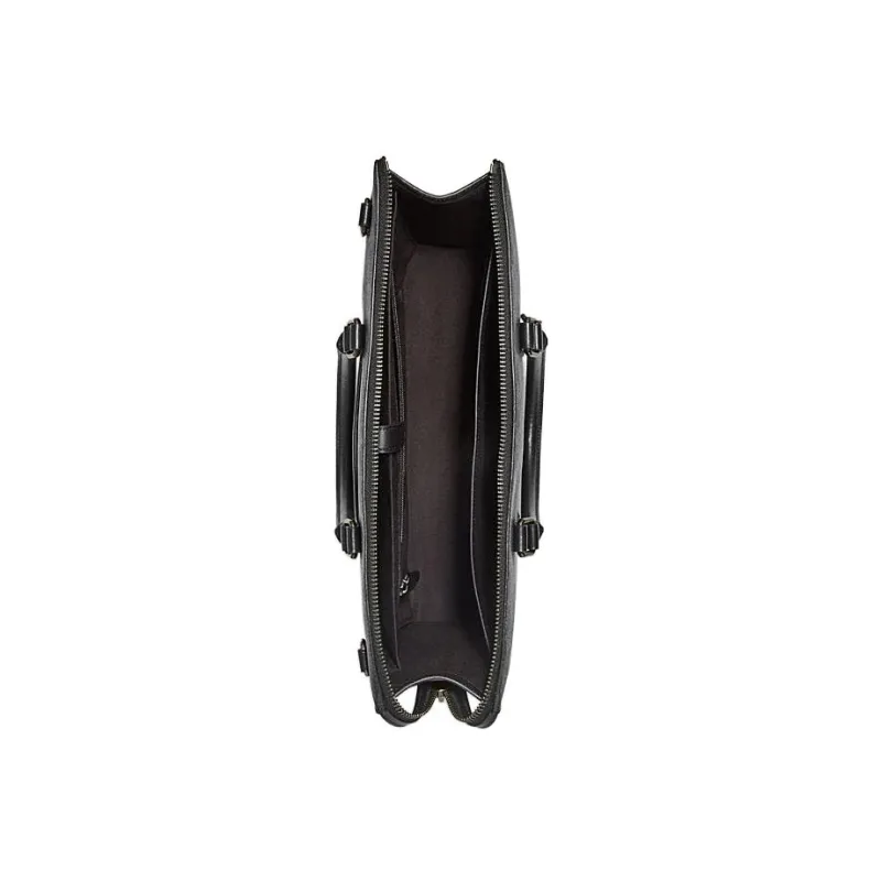 COACH Graham PVC Briefcase Portable Crossbody Bag Shoulder Bag Large Size Men's Black-5