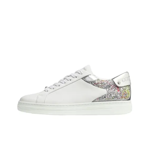 Jimmy Choo Skateboard Shoes Women's Low-Top White