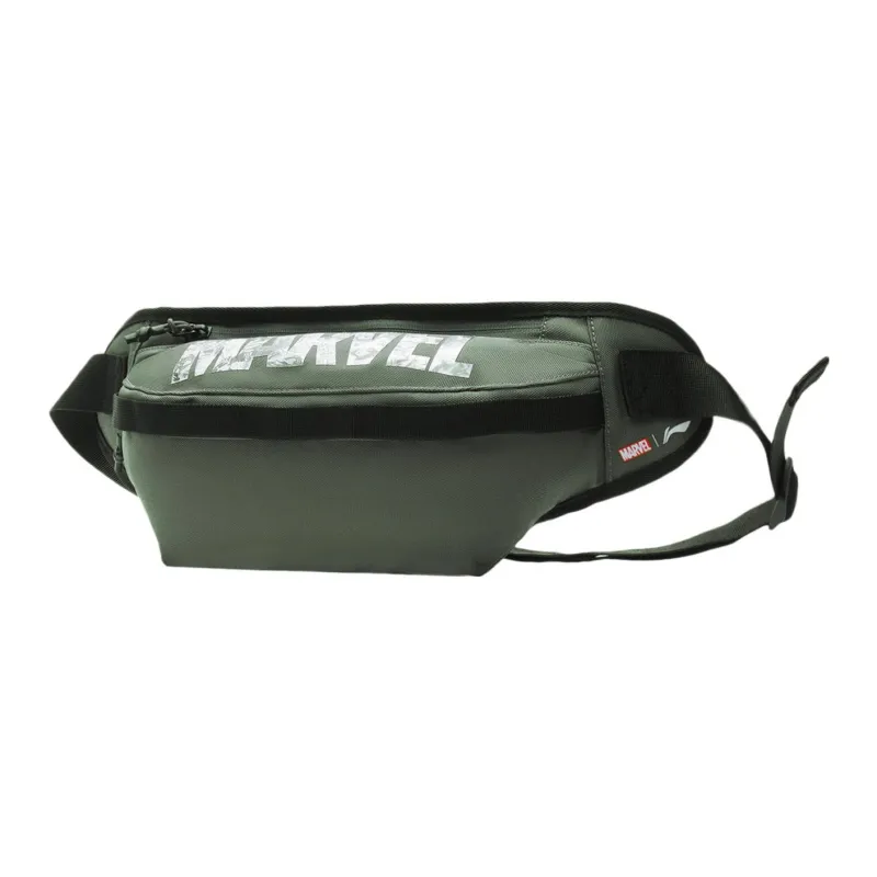 LiNing MARVEL Collaboration Fabric Fanny Pack Regular Unisex Gray-2