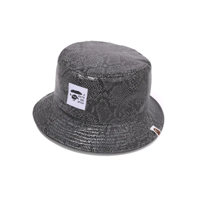 A BATHING APE Snake Reversible Bucket Hat-1