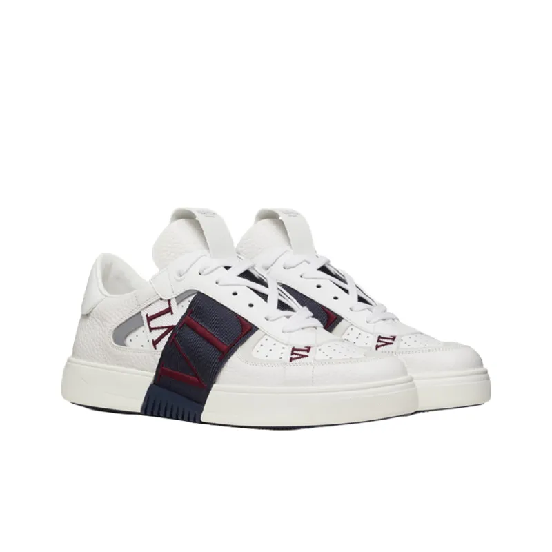Valentino VL7N Round Toe Lace-Up Sneakers-2