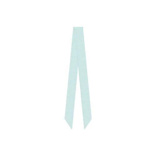 Givenchy Silk Scarves Women's Light Blue