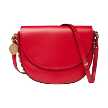 Stella McCartney Frayme Polyester Crossbody Bag Shoulder Bag Women's Bright Red