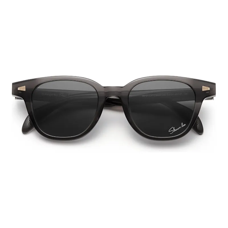SHAWN LEE Plate Frame Square Sunglasses Unisex-11