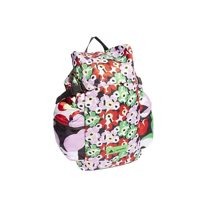 Adidas MARIMEKKO Collaboration Recycled Polyester Twill Mosaic Backpack Regular Women's Multicolor-1