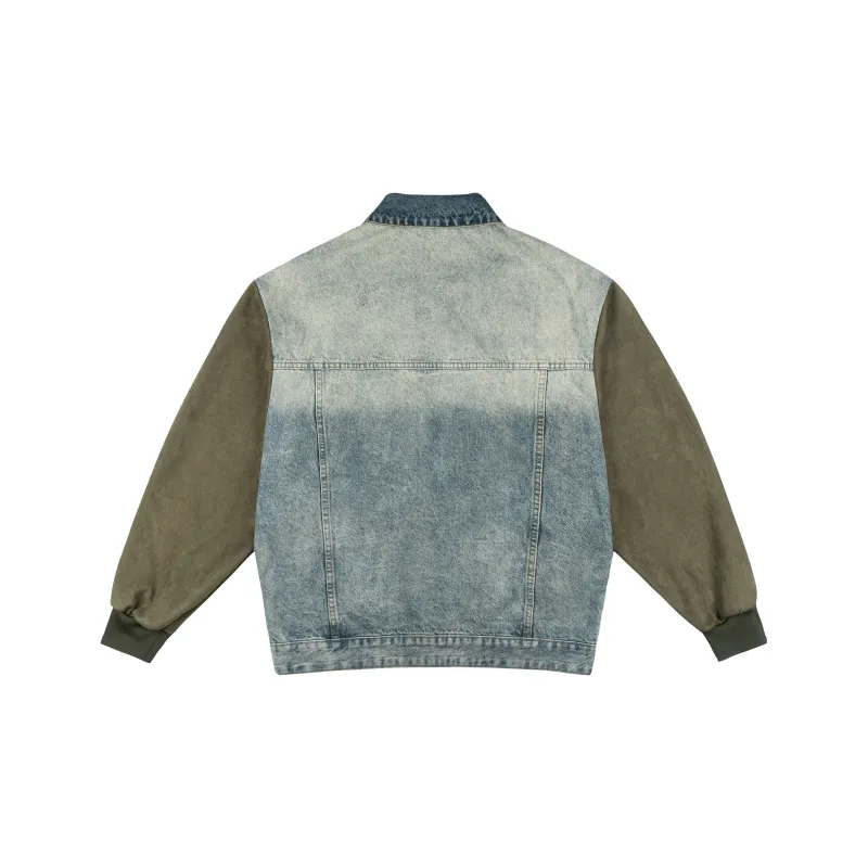 XINYINSU Denim Jacket Unisex Blue-1