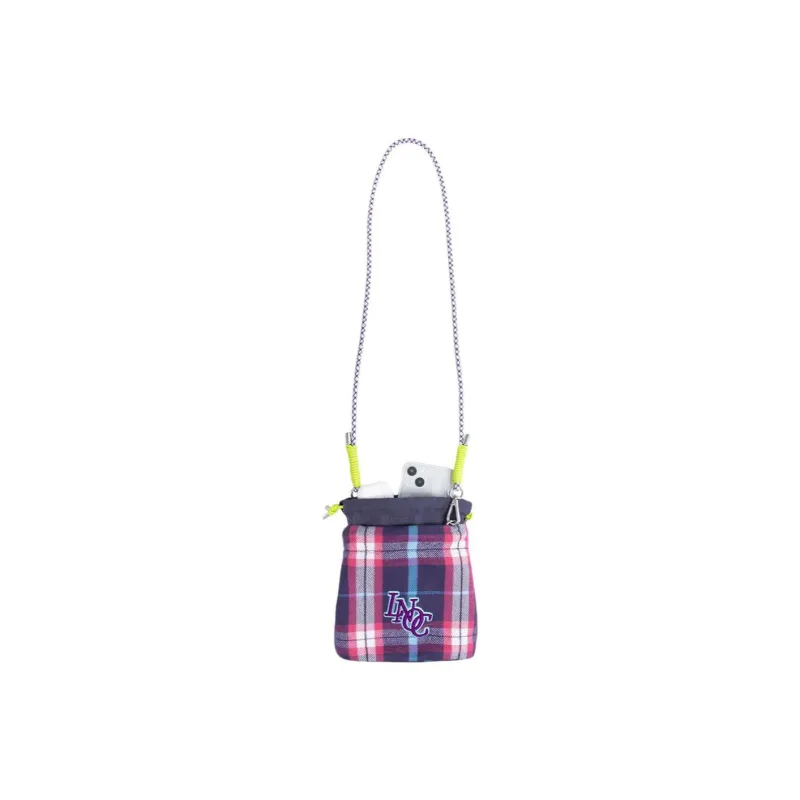 LiNing Cotton Fabric Shoulder Bag Crossbody Bag Regular Unisex Purple-4