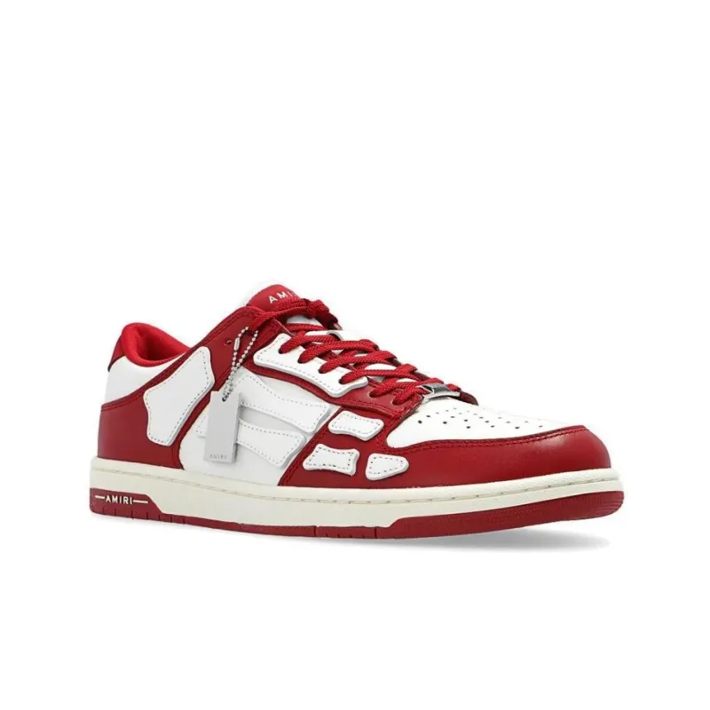 AMIRI Skel Top Low Red White-1