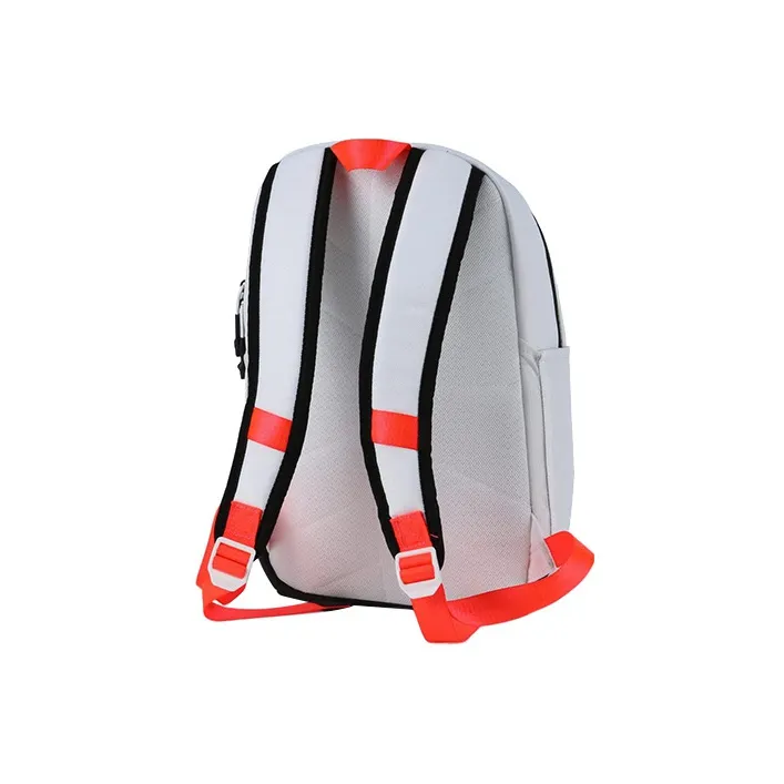 Jordan Polyester Backpack Small Size Unisex White-2