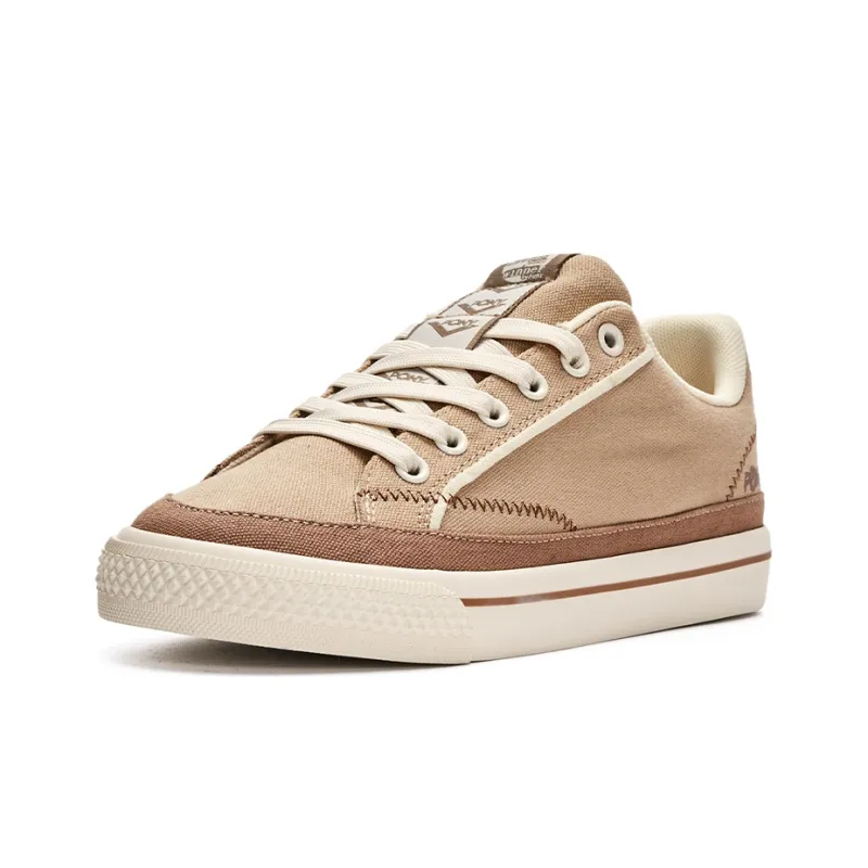 PONY Breathable Low Top Skateboard Shoes Unisex Coffee-1