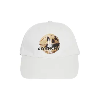 Givenchy Curved Cap With Embroidered Logo