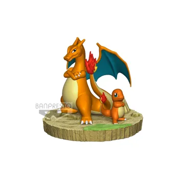 BANPRESTO Charmander Pokémon, Charizard, Charmander Bonus Gifts