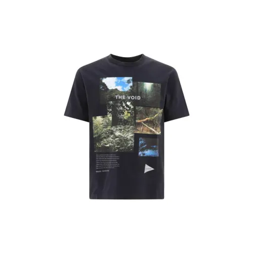 And Wander T-Shirts Men Black