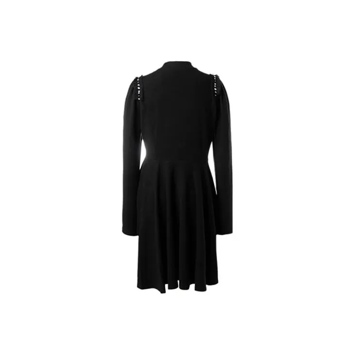 LOFT SHINE Long-Sleeved Dresses Women's Black-1